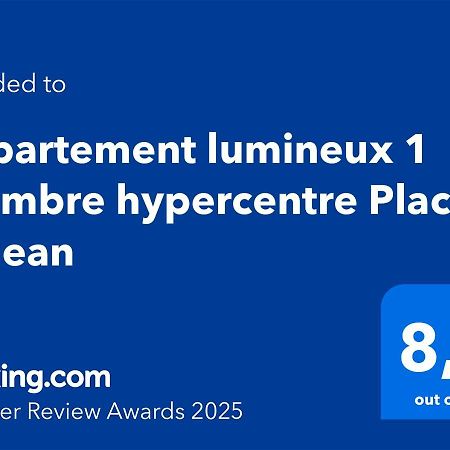 Appartement Lumineux 1 Chambre Hypercentre Place St Jean Валанс Экстерьер фото