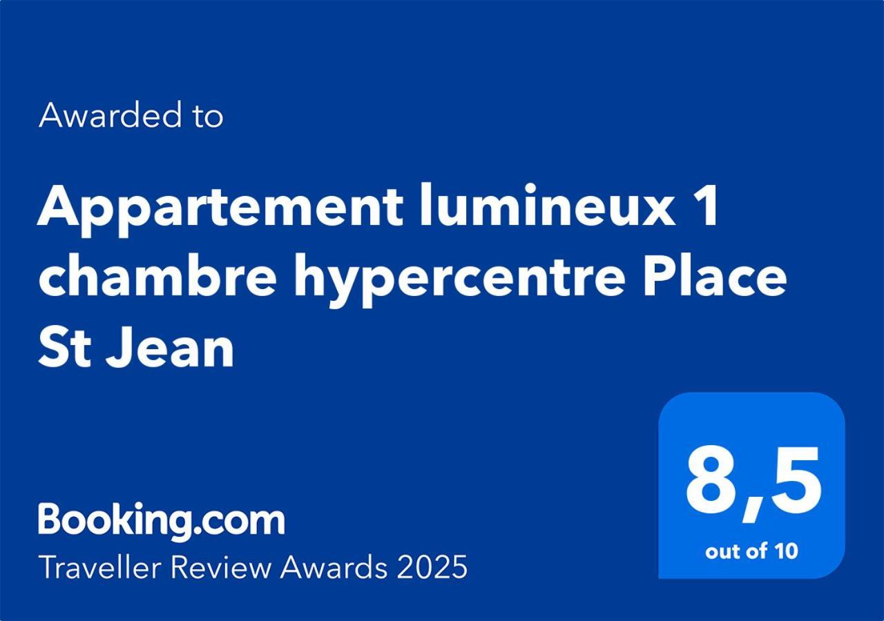 Appartement Lumineux 1 Chambre Hypercentre Place St Jean Валанс Экстерьер фото